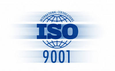 Мы получили сертификат ISO 9001